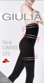 Kryjące rajstopy modelujące sylwetkę Talia Control 100 marki Giulia, czarne, rozm. S
