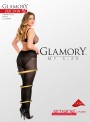 Rajstopy z wyszczuplającą częścią majtkową Silk Skin 50 marki Glamory, czarne, rozm. XL