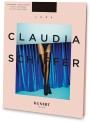 Kunert Claudia Schiffer Legs - Rajstopy ze wzorem imitującym gorsetowe sznurowanie Laced