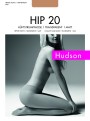 Gładkie rajstopy biodrówki Hip 20 firmy Hudson, czarne, rozm. XL