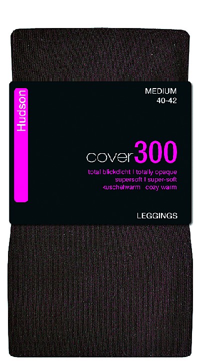 Ciep&#322;e zimowe legginsy Cover 300 firmy Hudson, czarne, rozm. L