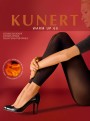 Ciepłe legginsy bez wzoru Warm Up 60 firmy KUNERT, czarne, rozm. XXL