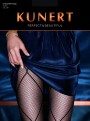 Kabaretki ze wzorem w przeskalowane romby Oversized Net marki Kunert, czarne, rozm. XL Kabaretki ze wzorem w przeskalowane romby Oversized Net marki Kunert, czarne, rozm. XL