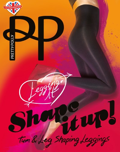 Legginsy modeluj&#261;ce sylwetk&#281; z serii Shape it Up marki Pretty Polly