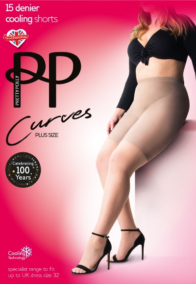 Ch&#322;odz&#261;ce majtki dla kobiet o pe&#322;nych kszta&#322;tach Cooling Curves marki Pretty Polly