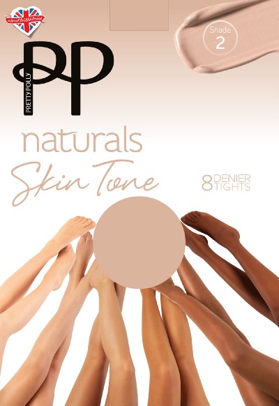 Cienkie rajstopy dla ka&#380;dego typu karnacji Naturals Skin Tones 8 denier marki Pretty Polly